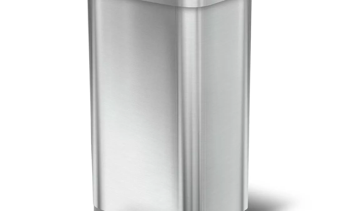 Glad Stainless Steel Step Trash Can Review
