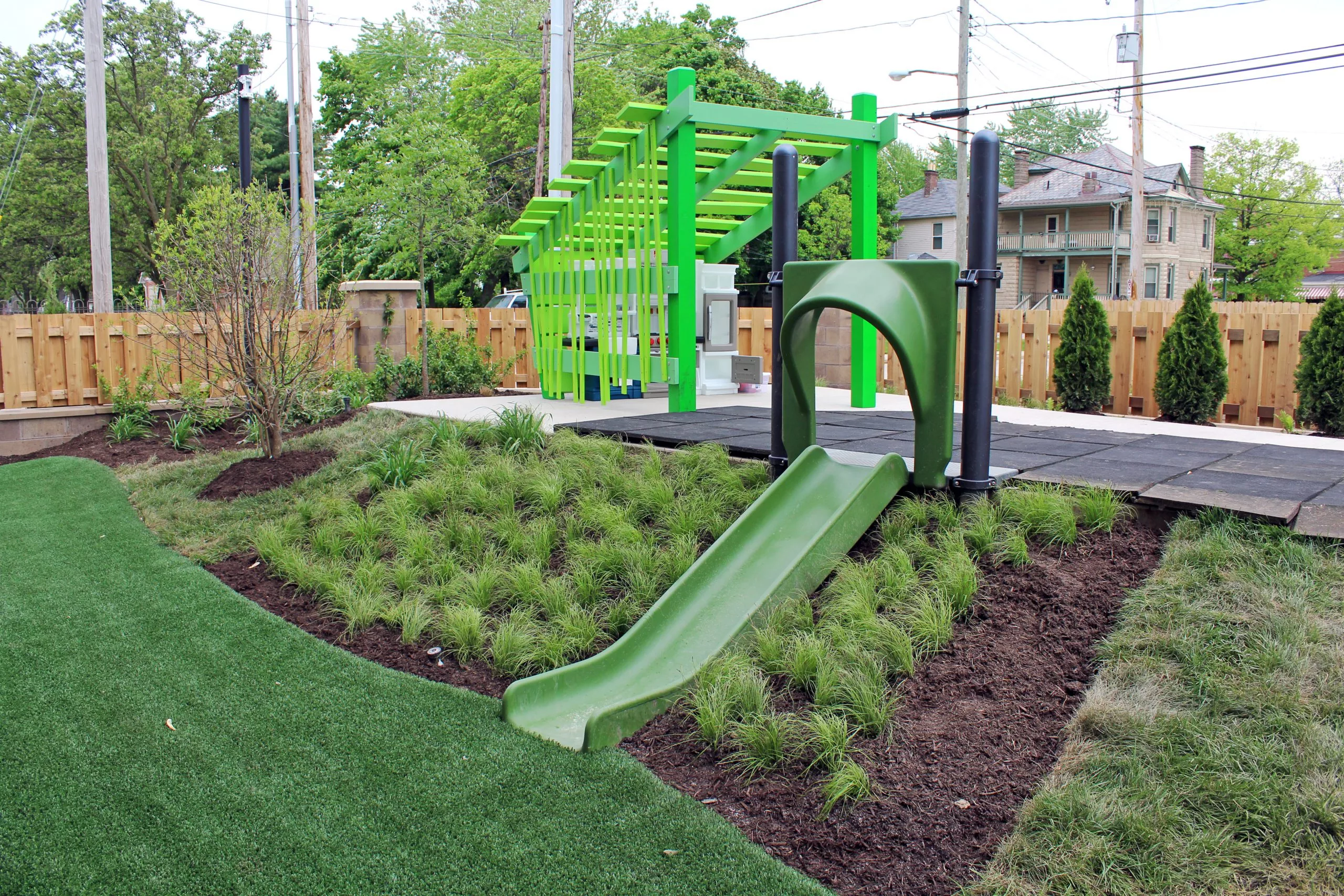 Contemporary Childcare Center Playground Design