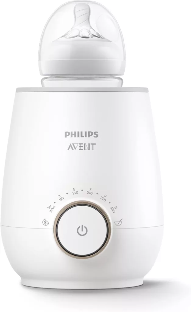Philips AVENT Fast Baby Bottle Warmer with Smart Temperature Control and Automatic Shut-Off, SCF358/00
